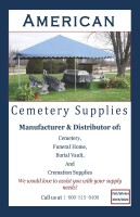 American cemetery supplies