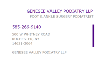 Genesee valley podiatry
