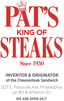 Pat's king of steaks