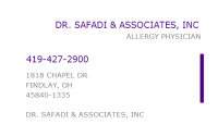 Dr. safadi & associates, inc.