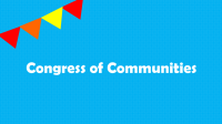 Congress of communities