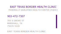 East texas border health clinic