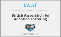 BAAF Adoption & Fostering