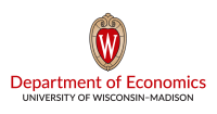 UW Madison Department of Economics