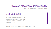 Medizen advanced imaging inc