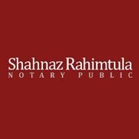 Shahnaz Rahimtula, Notary Public