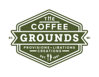 The coffee grounds