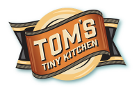 Tom's tiny kitchen