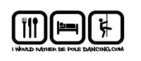 I would rather be pole dancing
