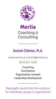 Merlia coaching and consulting