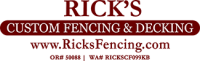 Rick's custom fencing & decking