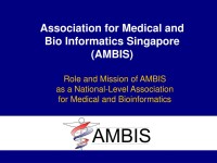 Association for Medical and Bio Informatics Singapore