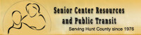 Senior center resources and public transit
