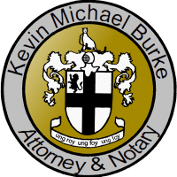 Kevin michael burke, attorney & notary, also trading as "american attorney services"