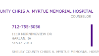 Myrtue memorial hospital