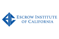 Escrow institue of california