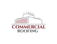 White commercial roofing