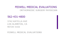 Feiwell medical evaluations