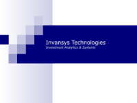 Invansys technologies